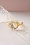 Pretty Daisy Pearl Ring - 4
