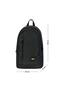 Unisex Black Sports Mini Backpack Cod Height 38 cm
