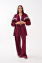 Striped Detail Oysho Zippered Suit