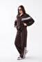 Striped Detail Oysho Zippered Suit - 2