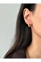 Gold Small Stone Earrings - 2