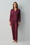 Misty Shirt Collar Pajama Set