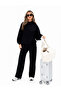 Unisex Men's Women's m a C K L I N Back Printed Oversize 3 Thread Hooded Baggy Bottom Tracksuit Set - 3