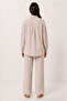 Oversize Muslin Shirt Pants Set Lsa0014 Stone - 7