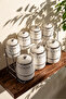 Motto Porcelain 7-Piece Spice Jar Set with Stand - 2