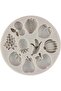 Silicone Mold Candle Mold Sugar Paste Mold Stone Powder Casting Mold Fruit Variety Mold - 8