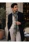 Men's Polyviscose Winter Scarf, Soft Textured Patterned Men's Scarf, Stylish Men's Accessory, Gift for Men, Men's Foulard - 4