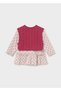 Baby Girl Knitted Vest Ruffle Dress Set 2943 - 3