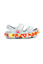 Crocband Glow Confetti Band 212528-1X8 Children's Slippers Gray