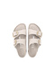 Arizona Big Buckle 1031854 Women's Slippers Cream - 4
