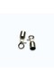 Bag Accessory Silver Color Hooked Sleeve Pair