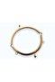 Gold Color Metal Oval Purse and Wallet Clip 18 cm – Premium Sewing and Handmade Bag Accessory - 2