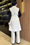 Waist belted lined hijab vest - 5