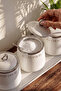Motto Porcelain Spice Rack Set with 3 Trays - 3