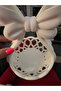 Coquette Bowknot Makeup Organizer Perfume Cosmetic Holder Desktop Basket Organizer - 2