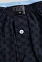 Egyptian Men's Cotton Artemis Relax Fit Boxer Floral Patterned / Navy Blue - 4