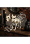 Halloween Horror Themed Double Headed Skeleton Dog Figure 43cm - 3