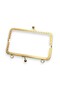 Gold Colored Cornered Metal Bag and Wallet Clip 18 cm - 2