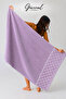 Melody |   90X150 cm Embossed Patterned Bath Towel |   Ultra Soft |   Dowry |   Bath Towel - 1 Piece - 3