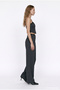 Beli Lace Trimmed Palazzo Trousers Anthracite - 5