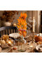 Halloween Orange Leaf Branch 74cm - 3