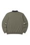Men's Large Size Khaki Two-Thread Buttoned Polo Collar Sweatshirt 3Xl-4Xl-5Xl-6Xl - 5