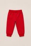 Girl - Boy Baby Kids Three-Stripped Tracksuit Set Unisex Red Sweatshirt Jogger Pants Top and Bottom 2-Piece Set - 4