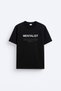 The Mentalist Printed Black Crew Neck T-Shirt