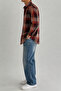 Men's Plaid Patterned Oxford Regular Fit Long Sleeve Shirt - 2