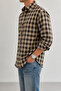 Men's Plaid Patterned Oxford Regular Fit Long Sleeve Shirt - 2