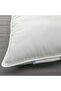 Low Polyester Pillow with Cotton Lyocell Cover, White, 50x80 cm - 2