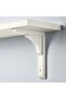 Reversible Shelf Bracket, White, 18x22 cm - 2
