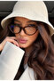 Women's Blueblock Pera Blue Light Protection Glasses Screen Glasses Leopard |   Case and Cleaning Cloth Gift Set - 3