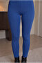 Women's Cotton Lace Athlete Viscose Tights 2-Piece Advantageous Set – Lilac Cobalt Blue - 3