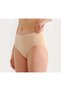 Women's 4-Pack 90% Cotton Soft Textured Lycra Baton Panties - 2