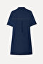 Women's Indigo a Form Jean Mini Dress - 2