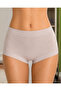 5-Pack Women's Bamboo High Waist Panties Soft Textured Healthy Underwear - 3