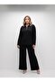 Women's Plus Size Long Sleeve Half Zipper Detailed Tracksuit Set 8294-27