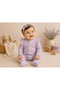 Girl, Baby, 2-Piece Booties, Lilac & Tile Jumpsuit Set - 5