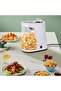 ST-9715 Hot Air Popcorn Maker, 1200W Oil-Free Electric Popcorn Machine - 2