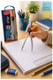 Metal Compass with Stop Tip 1 Piece Maped Study Stop 195110 Compass Drawing Mathematics Geometry Architecture Project - 2