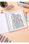 Mosaic Patterns Coloring Book – 21X20 cm I 40 Visuals I for Children and Adults - 3