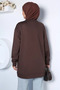 Stone Decorated Hijab Tunic - 4