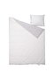 Children's Daisy Print Duvet Cover & Pillowcase, Grey/White, 150x200/50x80 cm - 3