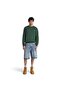 Silicon Badge Bb Crew Sweatshirt Men's Green Sweatshirt - 2