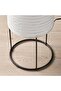 Floor Lamp with Rice Paper Shade, White/Black, 112 cm - 5