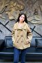 Women's Double-Breasted Stylish Stand Collar Long Sleeve Oversize Trench Coat Sun457 - 2