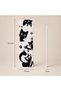Cats' Fun Hallways Bookmark – Paw Patterned Bookmark 15X5 cm