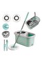 Spin Mop and Bucket Set, 360° Rotating Microfiber Mop - 4