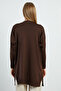 V-Neck Cardigan with Sleeve Button Detail - 8